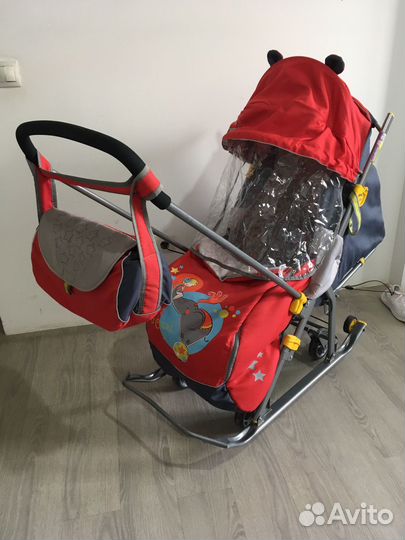 Коляска санки Nika kids