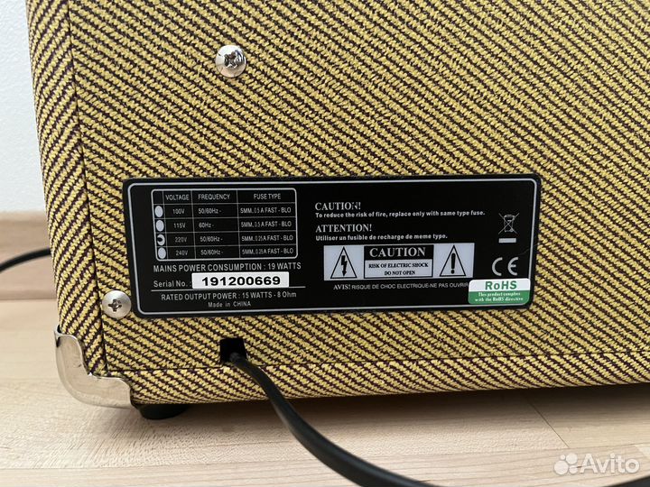 Комбоусилитель Belcat v15g