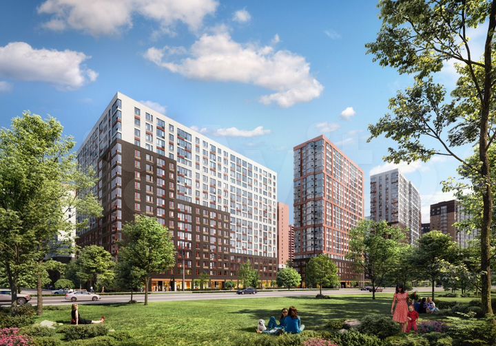 Квартира-студия, 23,7 м², 2/22 эт.