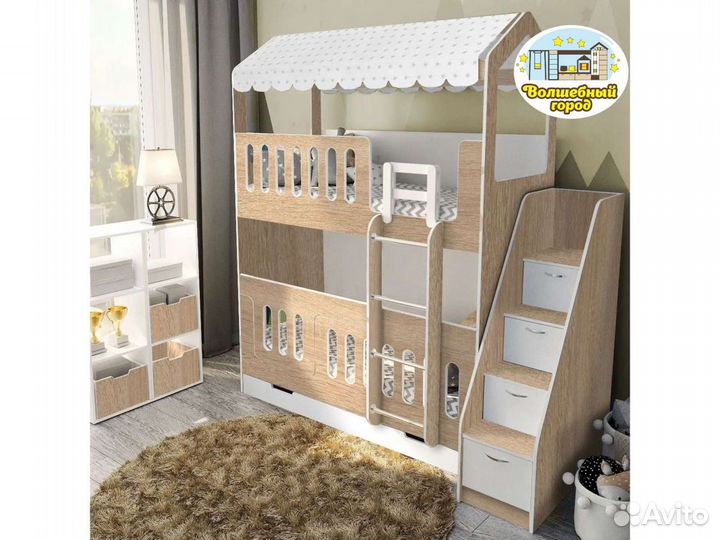 Двухъярусная кровать 
