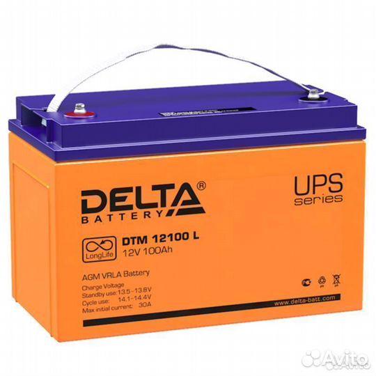 Система резервирования Энергия+Delta 300Вт/100А*ч