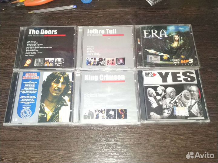 MP3 диски рок джаз электронная