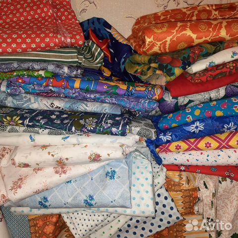 Ткани СССР для пеленок.одежды.постельного