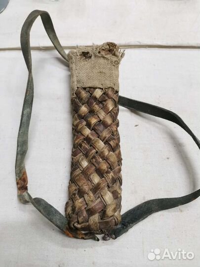 Плетённый чехол для ножа старинный (Ч)