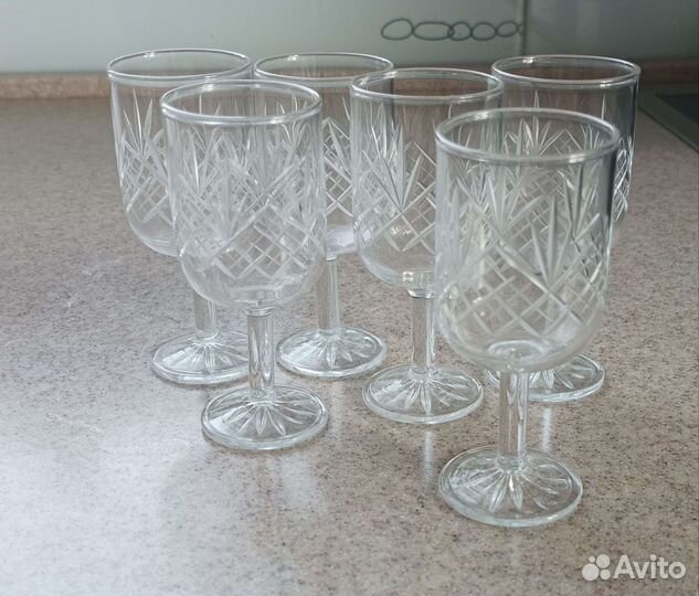 Рюмки СССР в том числе хрусталь (листайте)