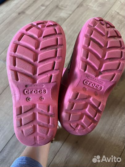 Резиновые сапоги crocs c12