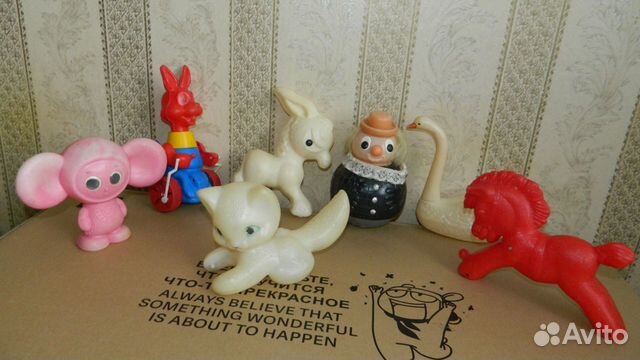 Игрушки разные из СССР - 7 шт.(одним лотом)