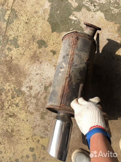 Глушитель TRD 17400-ST000 для Toyota Celica st202