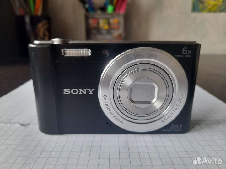 Компактный фотоаппарат sony cyber shot dsc-w810