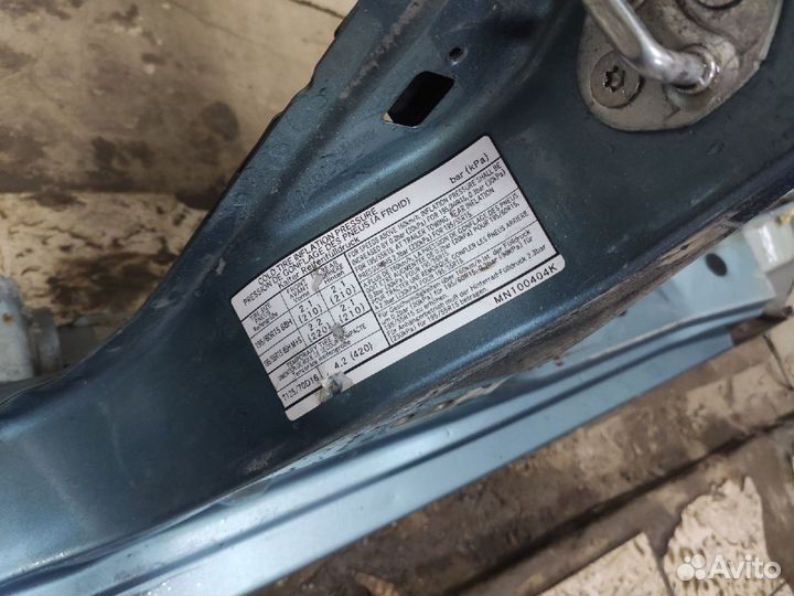 Стойка средняя левая с порогом Mitsubishi Lancer 9