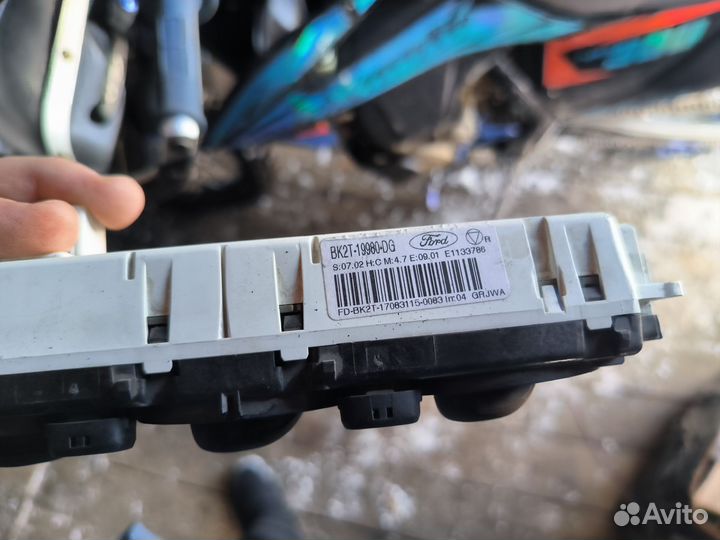 Блок управления печкой