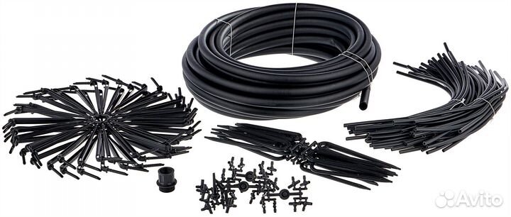 Капельный полив от емкости на 60 растений автомат