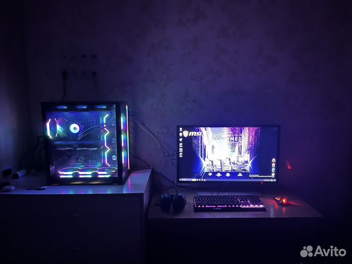 Игровой компьютер geforce rtx 4070