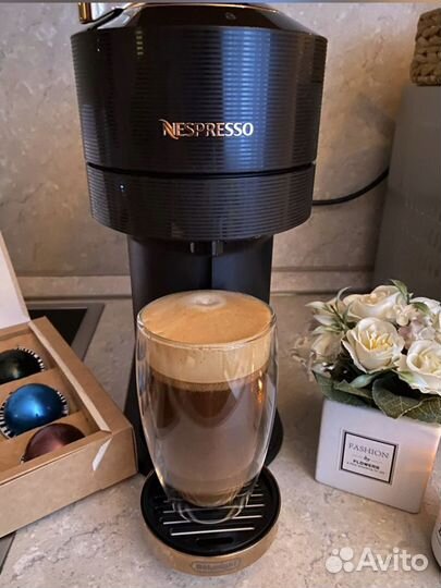 Кофемашина delonghi nespresso vertuo