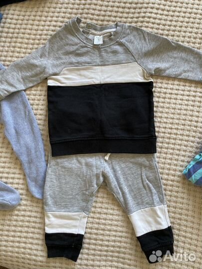 Большой пакет вещей для малыша 6-9 мес, 68-74