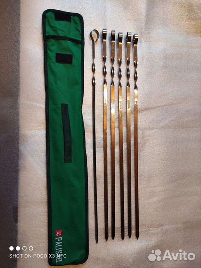 Набор шампуров новый