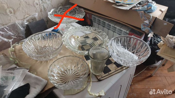 Салатники стекло СССР
