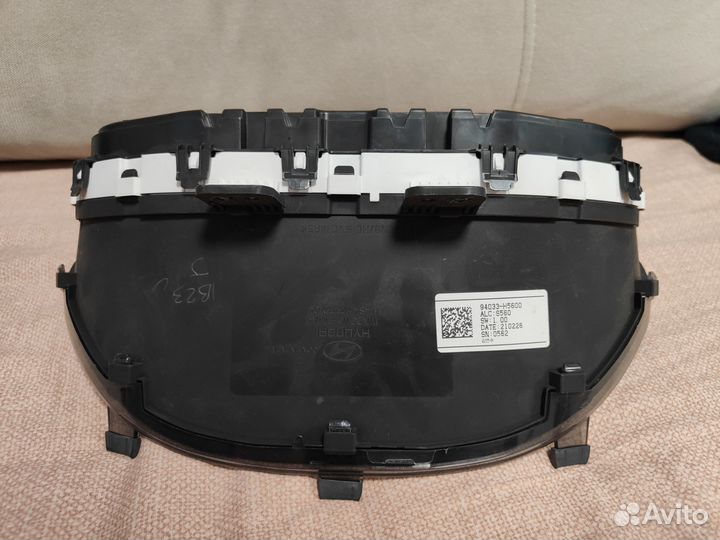 Панель приборов Hyundai solaris 94033-H5600