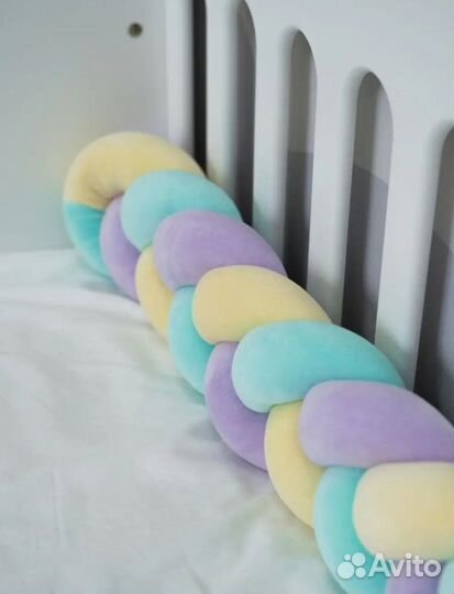 Бортик косичка