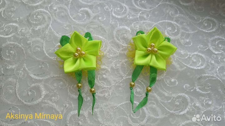 Резинки для волос ручной работы