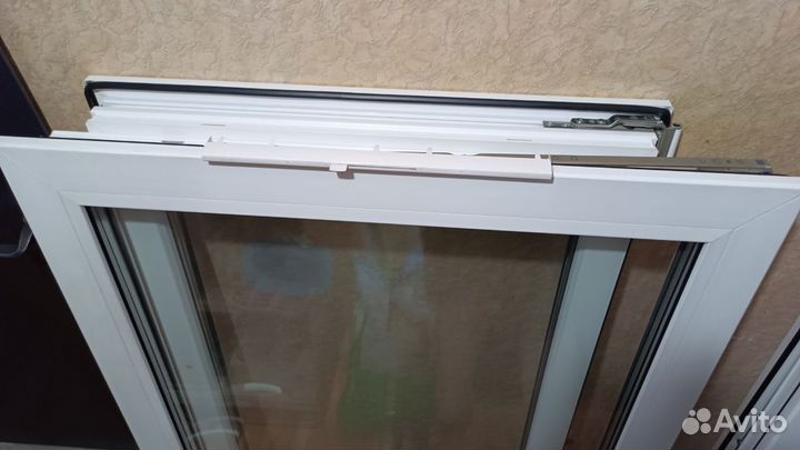 Окна пластиковые пвх бу с рамой