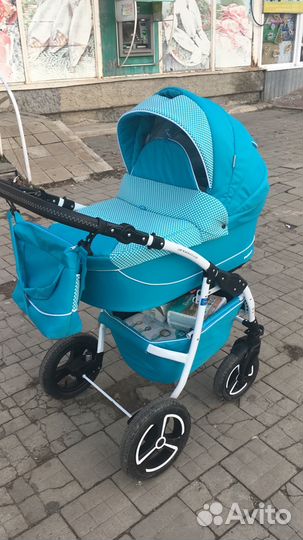 Детская польская коляска Riko Angelo Lux 2 в 1