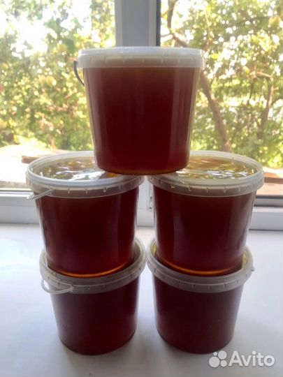 Мёд натуральный, разный