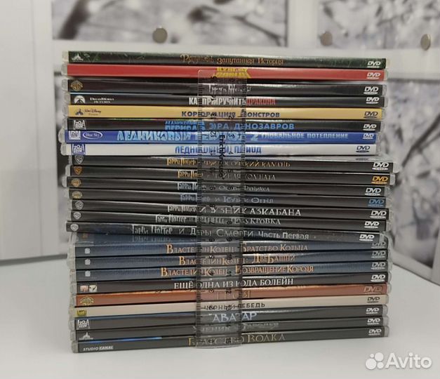 DVD фильмы и мультфильмы