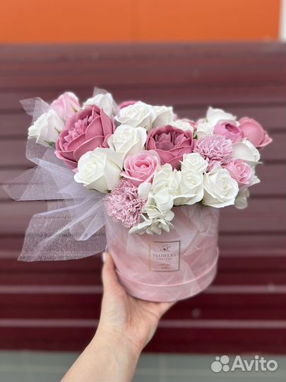 Букет из мыла розы мыльные подарок