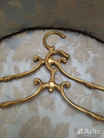 Плечики антик бронза пара