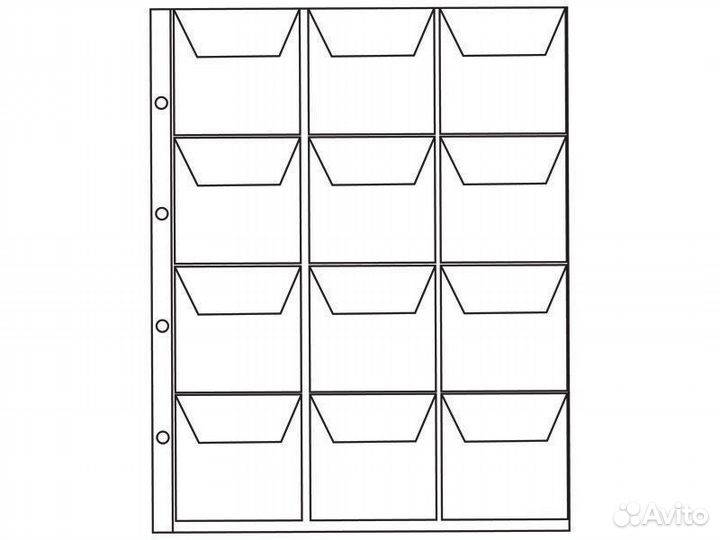 Листы для монет и банкнот