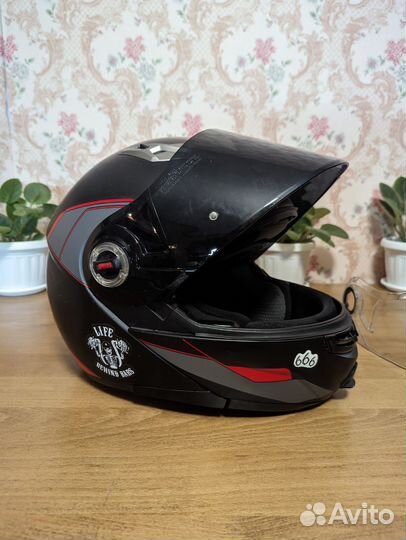 Шлем модуляр LS2 ff370