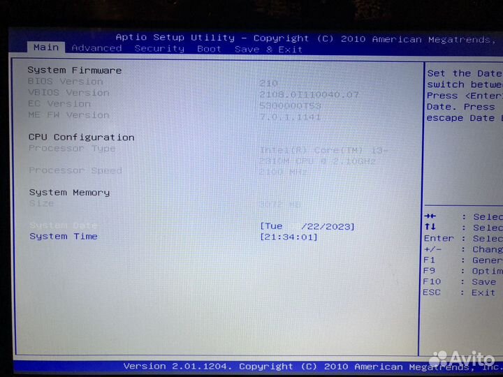 Dns i3-2310m/1000TB/Geforce 520m 1gb/15,6