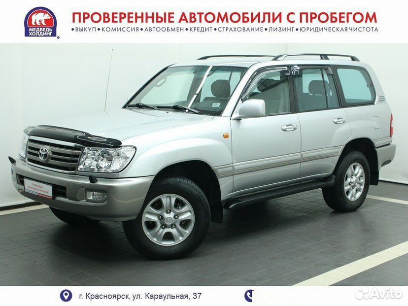 Toyota Land Cruiser 4.2 MT, 2007, 80 089 км