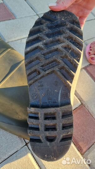Сапоги резиновые мужские 44 размер