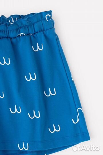 Шорты для девочки Crockid кр 4796 синий, ри (104)