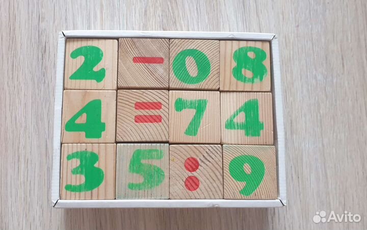Лото Буквы-цифры, кубики, шнуровка