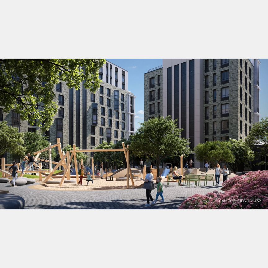 3-к. квартира, 78,9 м², 2/10 эт.