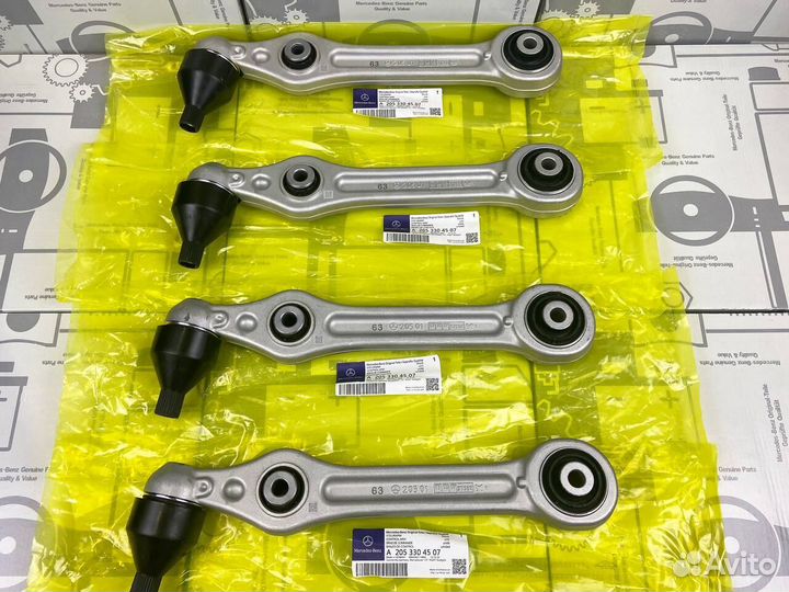 Оригинальные нижние рычаги для w213 w205