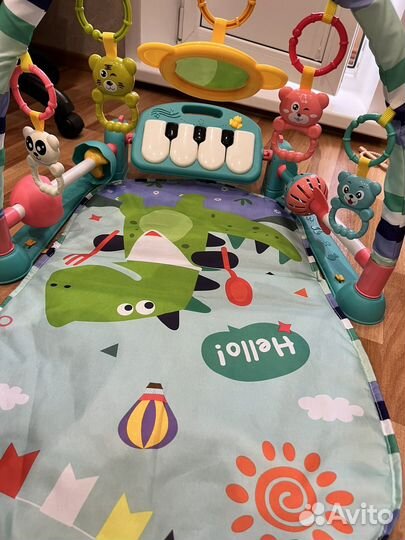 Развивающий коврик музыкальный