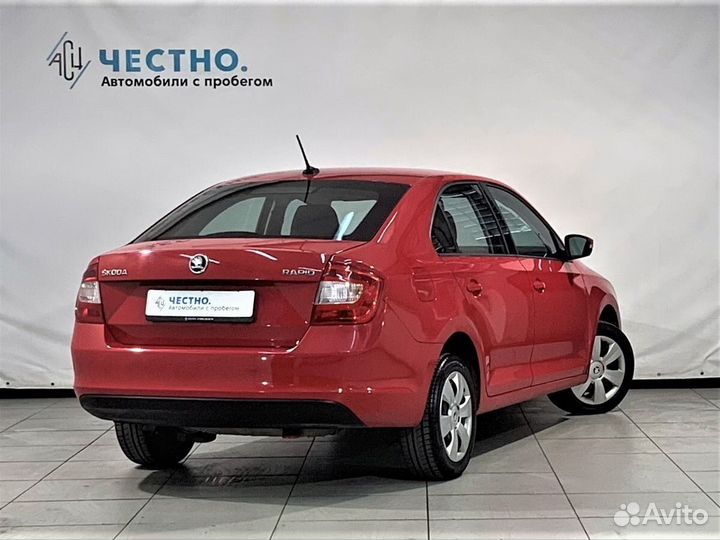 Skoda Rapid 1.6 МТ, 2018, 61 000 км