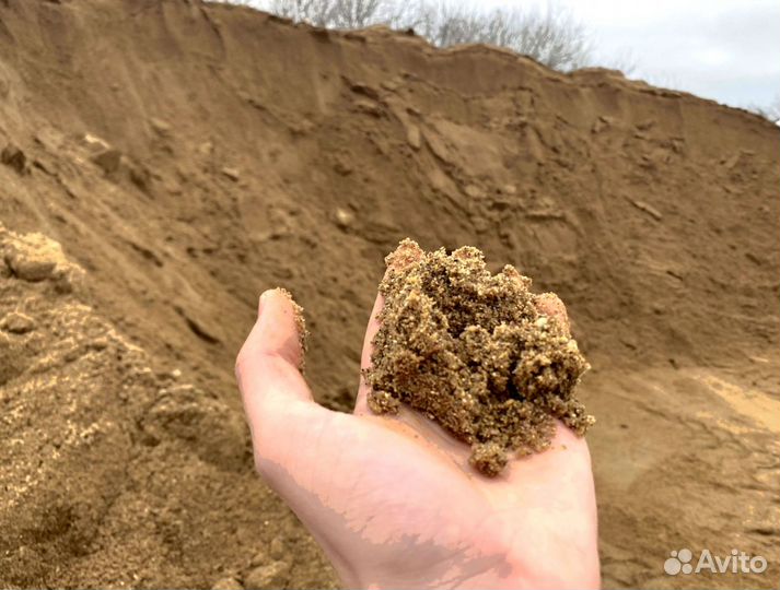 Песок, щебень