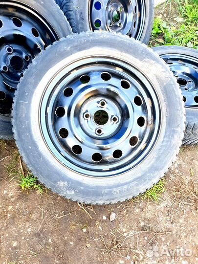 Железные диски r15 4100 Hyundai, kia