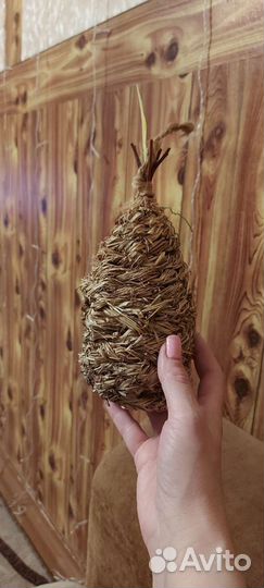Гнездо для птички в клетку
