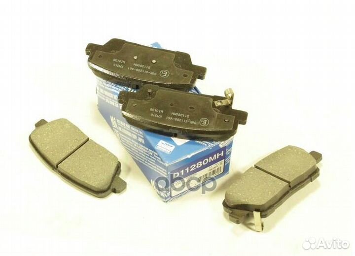 Колодки тормозные hyundai santa FE (CM) 2.2D 09