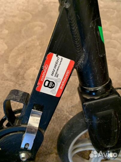 Самокат взрослый б/у до 100 кг