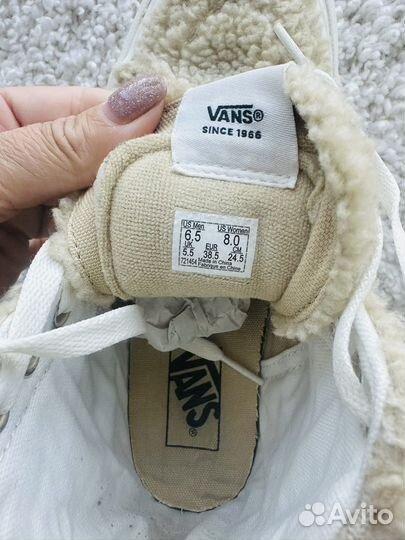 Кеды Vans р.37,5-38, по стельке 24 см