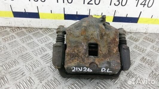 Суппорт тормозной передний левый KIA sportage 2 (2