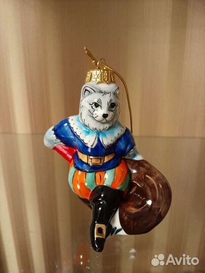 Фарфоровые ёлочные игрушки