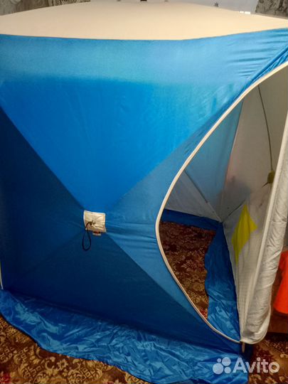 Зимняя палатка cube трехслойная бу